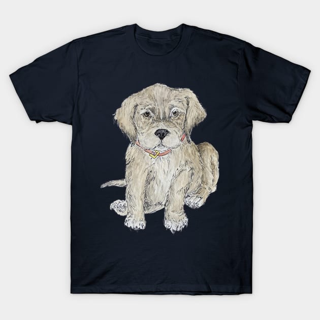 Puppy eyes T-Shirt by AussieLogic